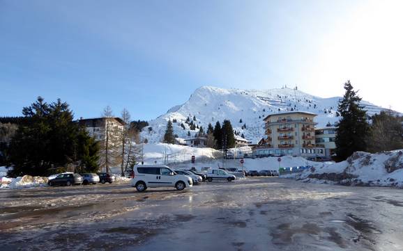 Trento/Monte Bondone/Valle di Laghi/Valle dell´Adige: Accès aux domaines skiables et parkings – Accès, parking Monte Bondone