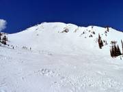 Des descentes extrêmement difficiles depuis le Polar Peak