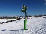 Enneigement à la station de vallée