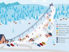 Plan des pistes Riepenlift – Anterselva di Mezzo (Antholz-Mittertal)