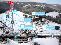 Plan des pistes Szymoszkowa