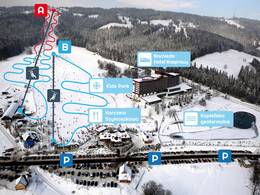 Plan des pistes Szymoszkowa