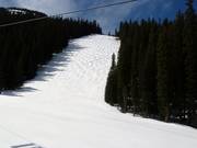 Pistes à bosses typiques à Vail