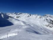 Vue vers la station intermédiaire Gurschen