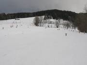 Piste pour débutants dans la zone de la vallée