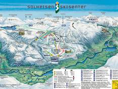 Plan des pistes Solheisen