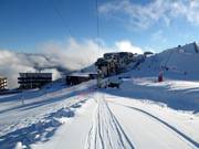Vue sur les hébergements Pla d'Adet