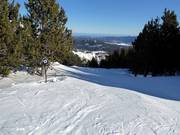 Piste difficile Roc de Péborny