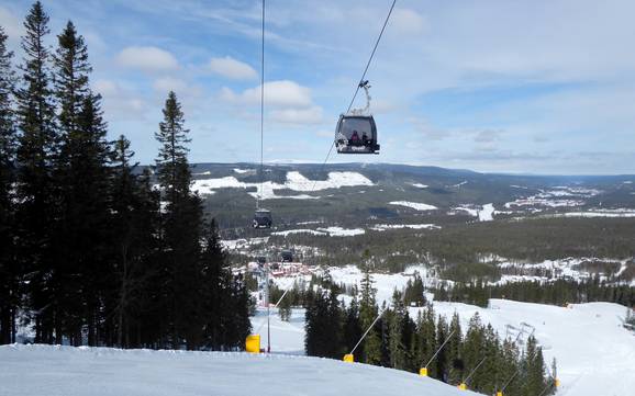 Skier à Sälen