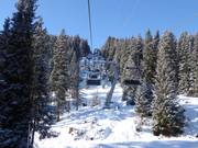 Tschuggen Ost - 3 places | Télésiège rapide (débrayable)