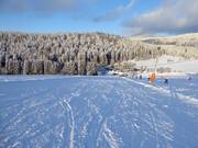 Piste facile et large au téléski de Mühlberg