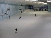 La piste dans le hall de ski Chill Factore