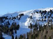 Piste noire 7a aux remontées Rosenkranz
