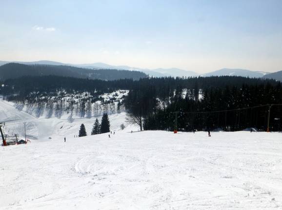 Piste Winkelliftabfahrt