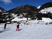 Téléski d'entraînement à la station de vallée