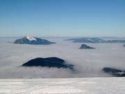 Mer de brouillard au-dessus du lac Léman