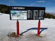 Informations sur les pistes au Buttermilk Mountain