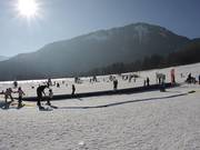 Tapis roulant de l'école de ski