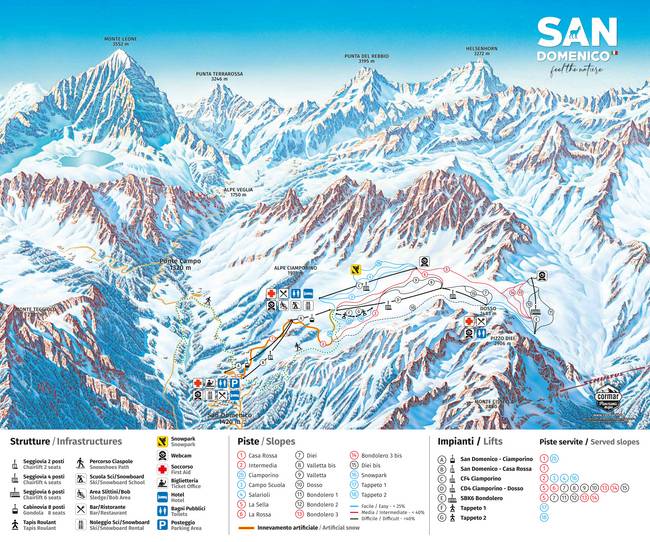 San Domenico – Alpe Ciamporino San Domenico – Alpe Ciamporino