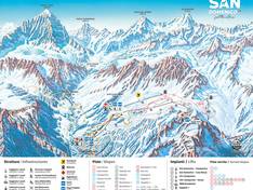 Plan des pistes San Domenico – Alpe Ciamporino