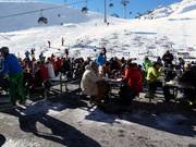 Restaurant d’altitude au Tiefenbachferner