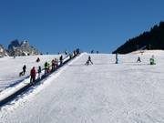 Espace débutant Ice Age avec tapis roulant