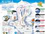 Plan des pistes Kuma Ski Land