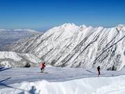 Départ de la piste au téléphérique Aerial Tram