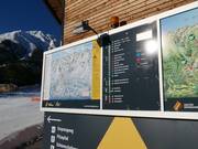 Panneau d'information à la station de la vallée