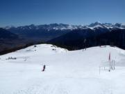 Piste Tschunggaipiste à la station intermédiaire