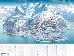Plan des pistes Narvikfjellet – Narvik