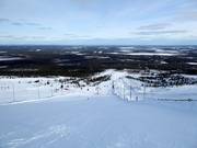 Vue depuis le domaine skiable Ylläs