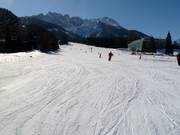 Descente facile vers la vallée