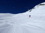 La piste noire Petersgrat