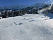 Piste facile Schwanden au télésiège 8 places