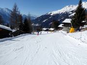 Descente facile vers la vallée jusqu'à Bellwald