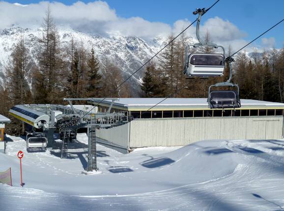 Weinbergbahn - 4 places | Télésiège rapide (débrayable) avec capots de protection