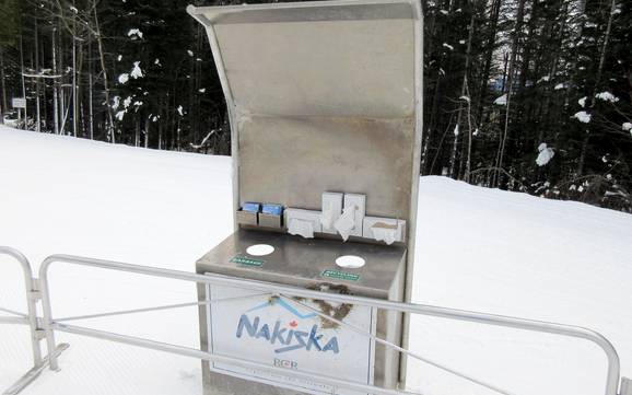 chaînon Kananaskis: Propreté des domaines skiables – Propreté Nakiska
