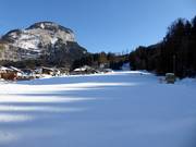 La piste de ski facile à Bad Häring
