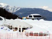 Station de ravitaillement à Rosa 1600