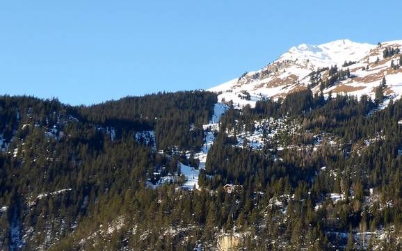 Lechtal (vallée du Lech): Taille des domaines skiables – Taille Jöchelspitze – Bach