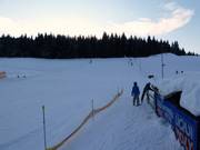 Vue sur la piste de ski Wildenthal