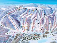 Plan des pistes Devil's Head