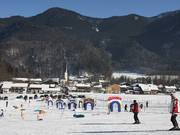École de ski pour enfants au versant
