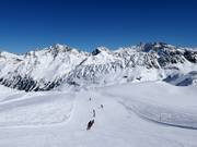 Piste des Contrebandiers au Weißseejochbahn