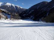Piste facile pour débutants Mezoli dans la zone de la vallée