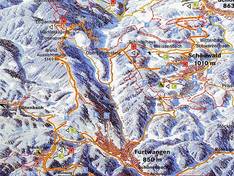 Plan des pistes Dobellifte – Schönwald im Schwarzwald