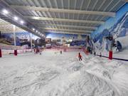 Vue sur la piste principale dans la partie inférieure