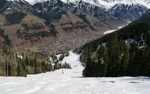 Domaines skiables pour skieurs confirmés et freeriders Monts San Juan – Skieurs confirmés, freeriders Telluride Domaines skiables pour skieurs confirmés et freeriders Monts San Juan – Skieurs confirmés, freeriders Telluride