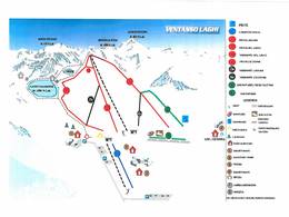 Plan des pistes Ventasso Laghi